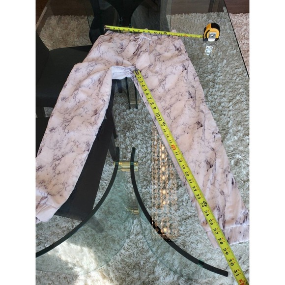 Love Love Love Women's White Polyester Long Sleeve Top & Pant 2 Pc's Medium - Picture 13 of 15